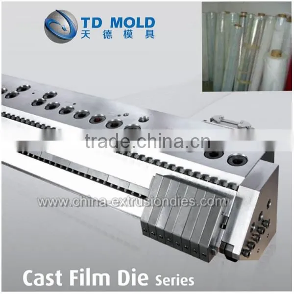 Plastic Flat Cast Film Mold for Plastic Extruder photo-2