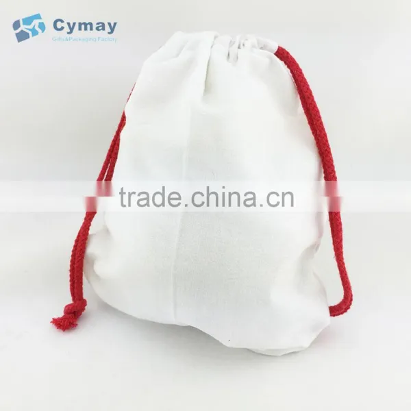 Custom Canvas and Cotton Drawstring Bag photo-2