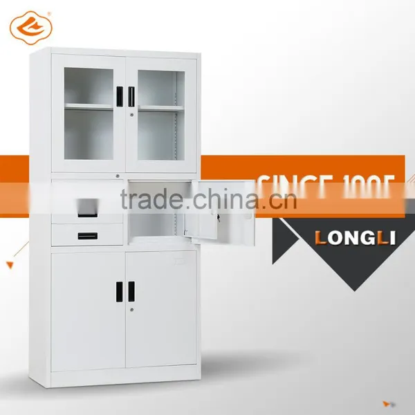 Steel KD Furniture Metal Combination Cupboard With Drawers photo-6