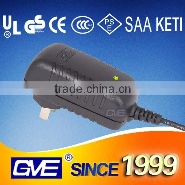 GVE High Quality 12V 1.5A Plug Power Adapter With UL GS KC PS Certifications photo-2