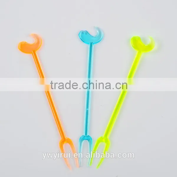 Colorful Plastic Fruit Forks Wholesale photo-5