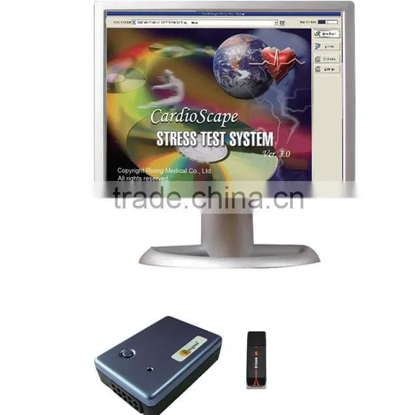 Wireless ECG Stress Test System WiFi With ST Software Kit+Trolley+ Treadmill photo-2