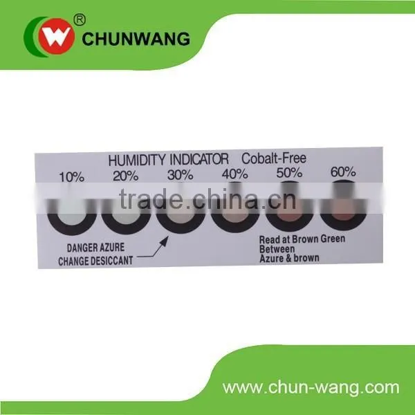 Humidity Indicator Cards, Water Sensitive Sticker photo-4
