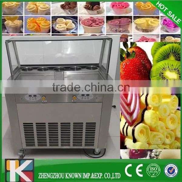 Factory Supply Fried Ice Cream Machine, Ice Cream Fried Machine, Commercial Fried Ice Cream Machine photo-4