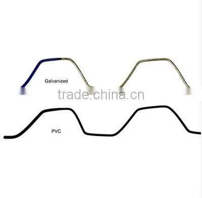 Greenhouse wiggle wire for locking system
