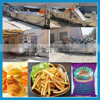 Full Automatic Frozen French Fries Maker/potato Chips Processing Machine photo-5