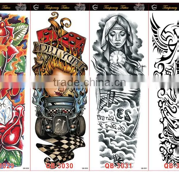Tattoo Sticker for Arm Tattoo Black White Tattoo Sticker Amazon OEM Designs photo-6