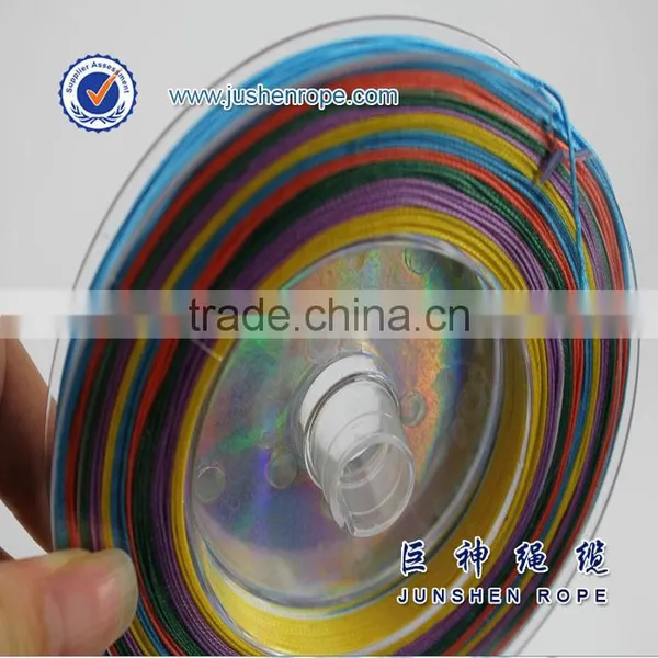 Light weight cheap braided 3mm fishing nylon line