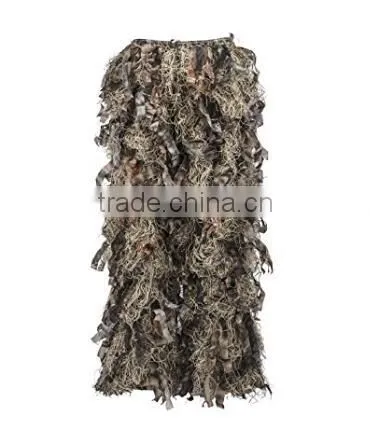 Woodland Camouflage Ghillie Hunting Suit Light Weight Green Brown photo-2