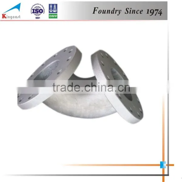 Custom Product High Quality Industry Cast Ductile Iron Double Flange Bend photo-2