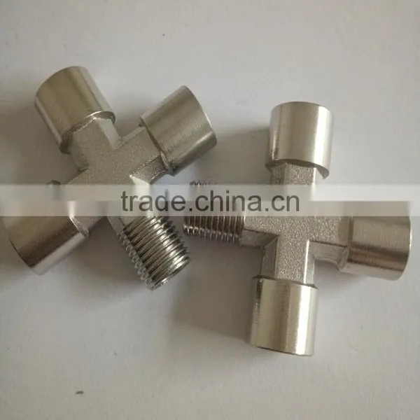 Cross Type Connector Thread Male and Female ,pneumatic Fitting ,pneumatic Connector photo-3
