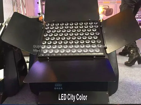 LED Stage Effect Wall Washer Light 96PCS 12W 4in1 Waterproof City Color photo-5