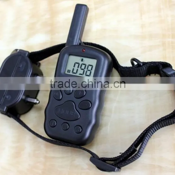 Remote 100 Levels 3 Dogs Control Waterproof Electric Slave Shock Dog Collar photo-3