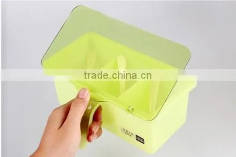 Plastic Sauce Caddy With Spoon photo-5