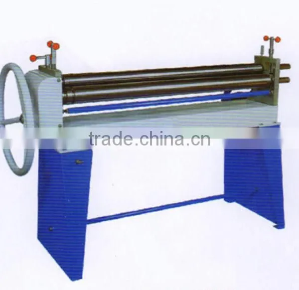 Manual 3 Roller Rolling Machine Sheet Bending Machine