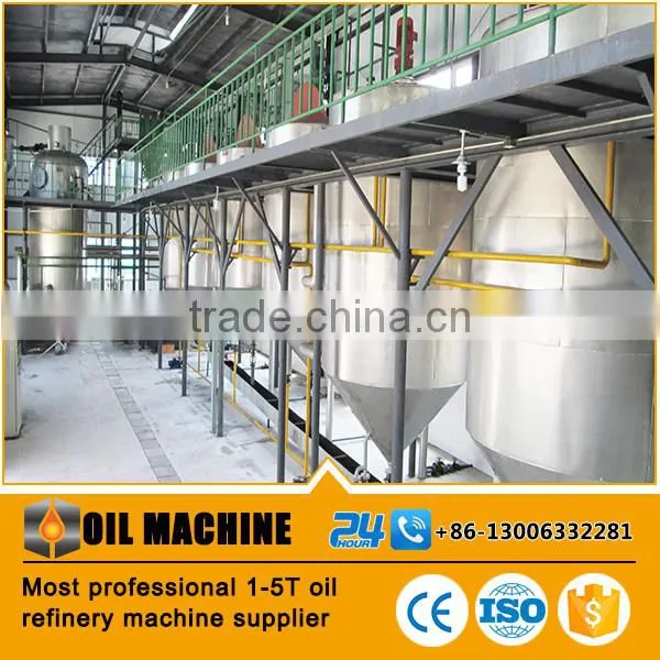 Crude Cooking Rapeseed Oil Refinery Machine for Making Cooking Oil photo-4