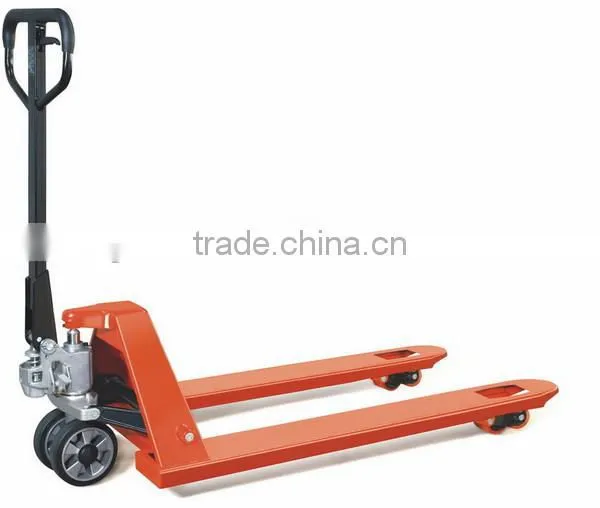 Hand Scissor Lift 2 Ton Pallet Truck Scale photo-2