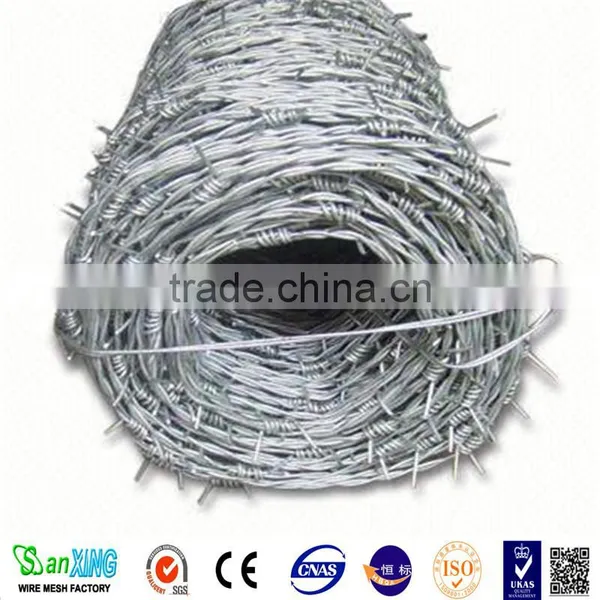12 Gauge Barbed Wire Coil Type Galvanized Barbed Wire photo-5