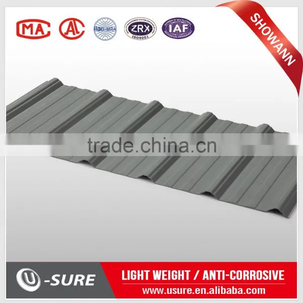 Heat Resistant Color Flexible Corrugated Pvc Plastic Sheet photo-2