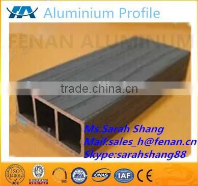 6005 T5 Aluminum Extrusion Hollow Profiles photo-6