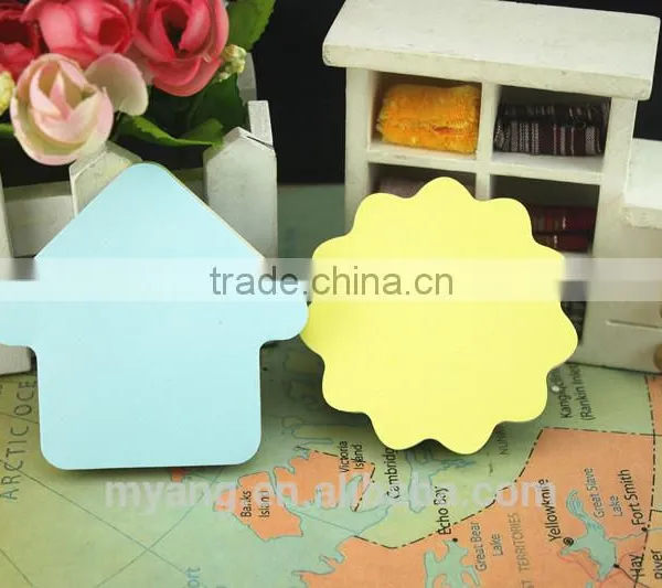 Wholesale Various Kinds of Desgin and Customized Color Note Pads,oem Cake Shape Memo Pad Paper Cube Sticky Note Pad photo-4