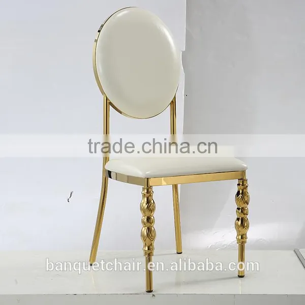 Mid Century Modern Design Stainless Steel Chair Stainless Steel Banquet Chair photo-2