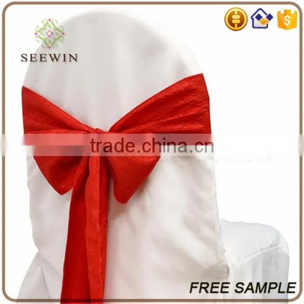 Soft Tafatta Floral Chair Sash photo-3