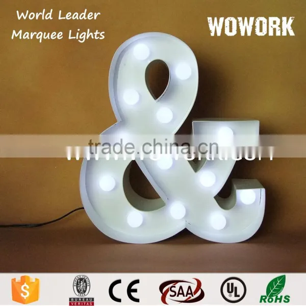 Illuminated Steel Marquee Lamps photo-3