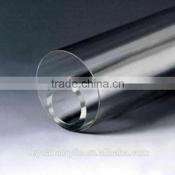 High Quality Custom Products Acrylic PMMA Plexiglass Tube Plexiglass Crystal Clear Polymethyl Methacrylate Pipe Custom photo-4