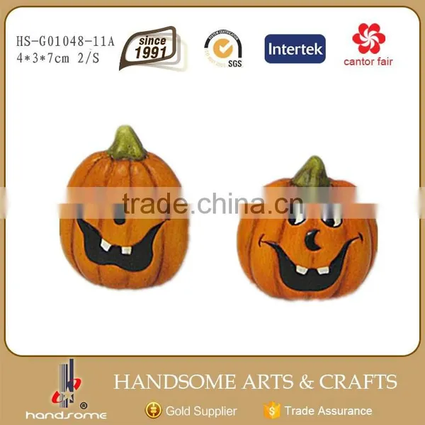 7cm Handmade Small Gift Wholesale Halloween Craft Decoration Items Pumpkin photo-4