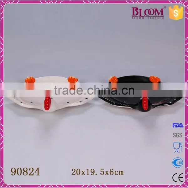 High Quality Hand-painting Ceramic Dishes Plate photo-3