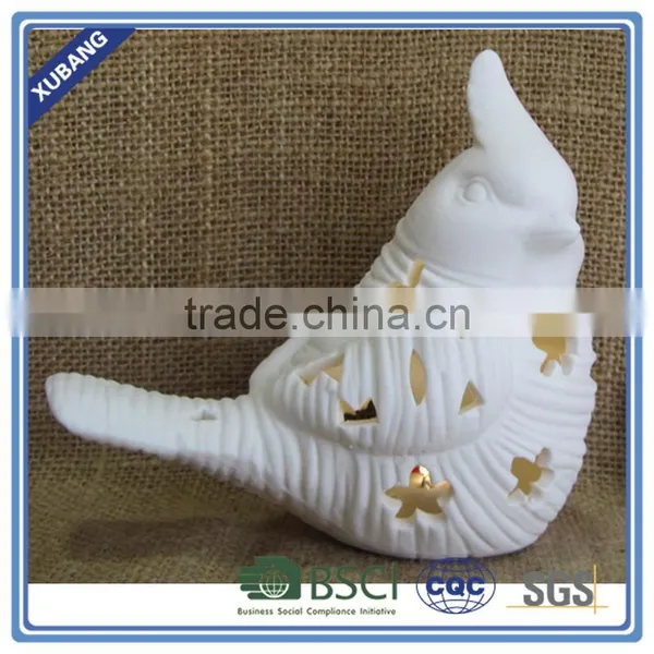 Christmas Love Bird Led Light Ceramic Bird Decor photo-5