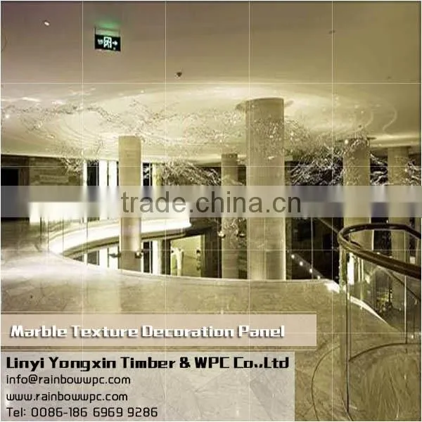 Look Waterproof Bathroom Decorative Marble Texture High Density photo-5