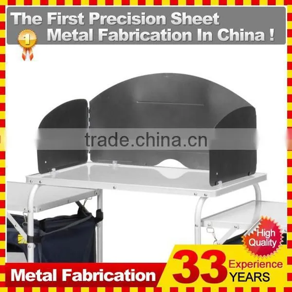 Stainless Steel Portable Foldable Folding Dining Desk Grill Table Camping Outdoor Picnic Aluminium Alloy With Carry Case photo-2