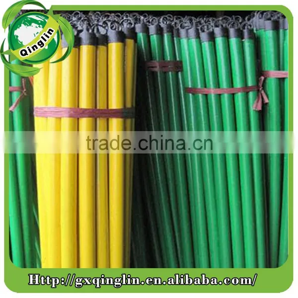 110*2.2cm Pvc Coated Wooden Broom Handle photo-4