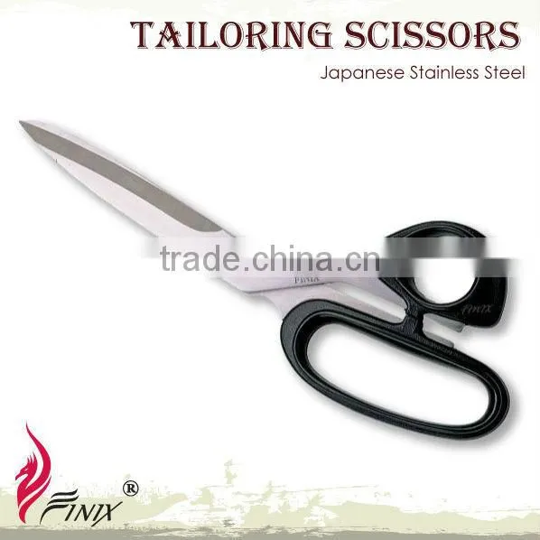 Japanese Stainless Steel Silver Zinc-Alloy Handle Fabric Dressmaker Taylor Scissors photo-3