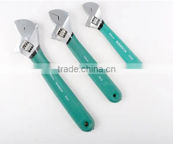 Multifunctional Ferronickel Plastic Handle Adjustable Wenches photo-2