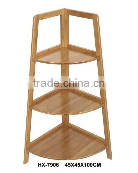 Bamboo Triangle Display Shelf photo-2