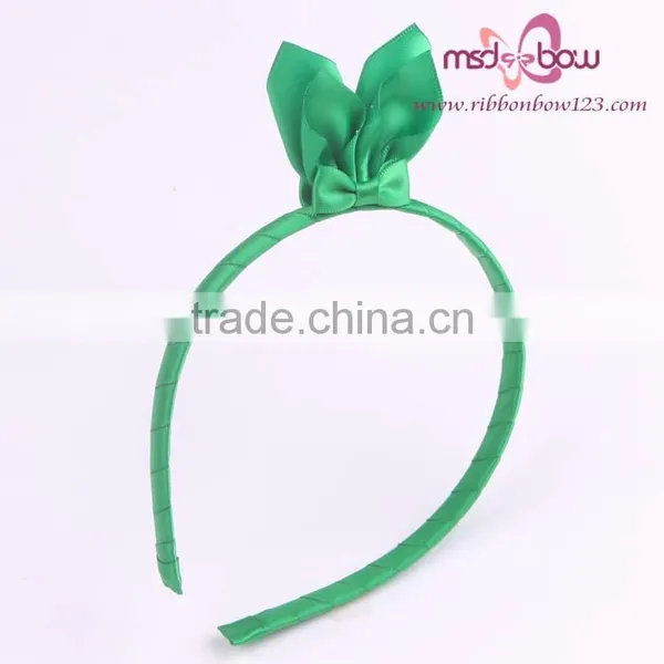 Red Satin Cute Ribbon Bows for Hair photo-3