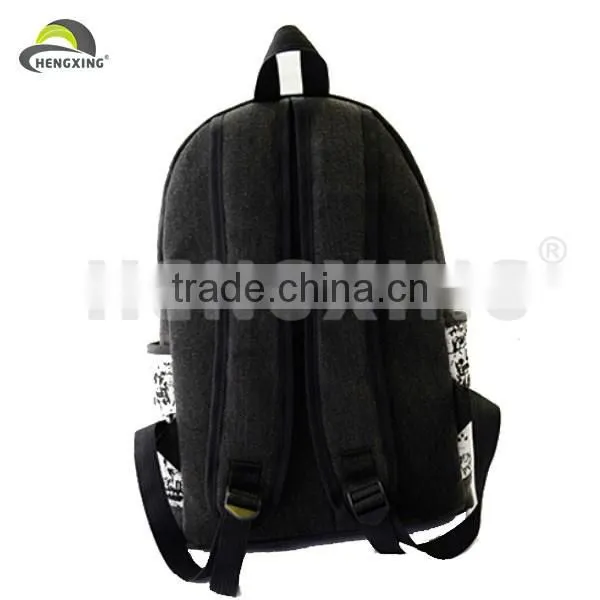 Backpack Print/Cartoon Backpack/Fashion Canvas Backpack photo-2