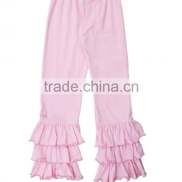 Wholesale Cotton Short Shorts Baby Clothes Children's Boutique Pink Ruffle Children's Shorts photo-4