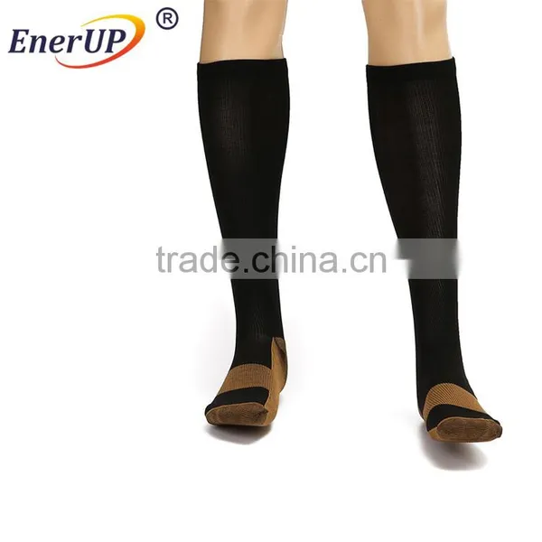 Men's Athletic Compression Football SSoccer Running Socks photo-3