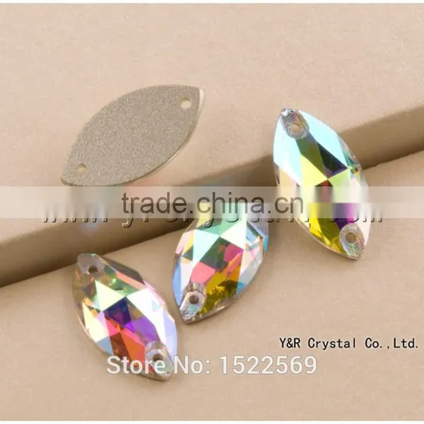 AB Color Sew on Crystal AB Rhinestones photo-6
