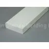 Woodgrain PVC Trim Board / Trim Plank White Vinyl Board 5/4 x 4
