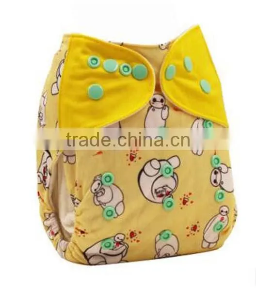 Fashion Cartoon Pattern Adjustable Baby Dipper Cloth photo-5