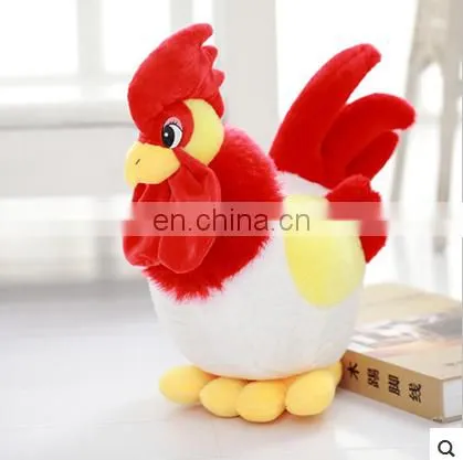 2017 New Year Mascot Stuffed Animals Plush Chicken Toy