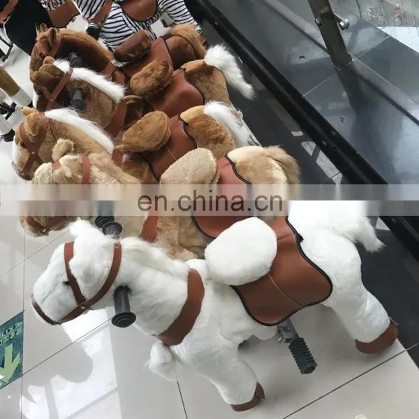 HI Kids Horse Riding Toy Walking Mechanical Horses for Sale photo-2