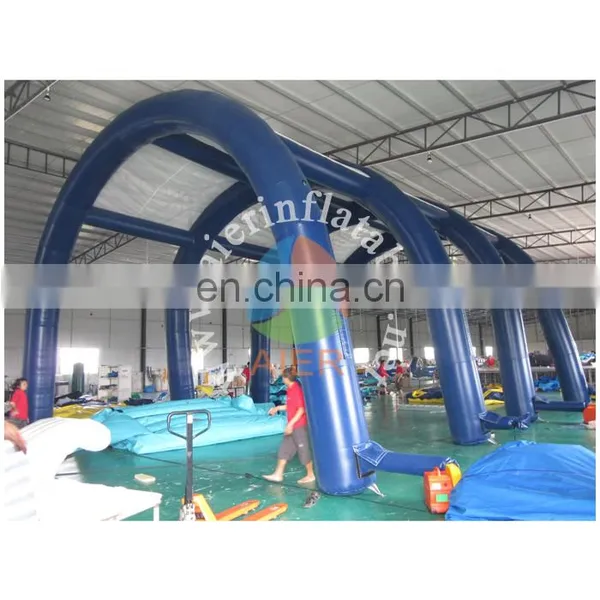 Blue Open Inflatable Tent Shed Cheap Hot Sale Guangzhou 2016 photo-3