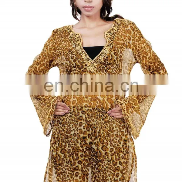 Chiffon Kurti Kaftan