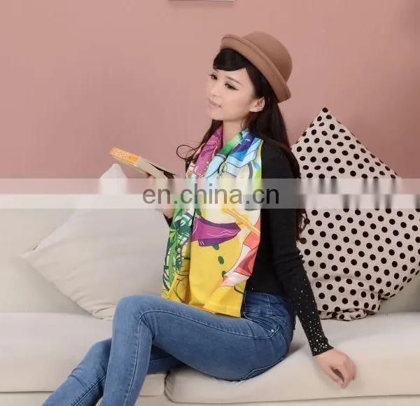 2015 Wholesale Fashion Thai Silk Scarf